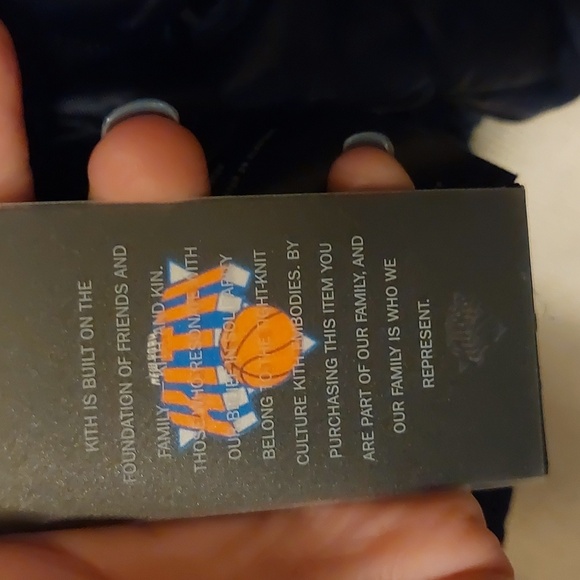 NBA Kith and Knicks White SHEEPSKIN Leather Varsity Coaches Jacket RARE - Picture 9 of 17